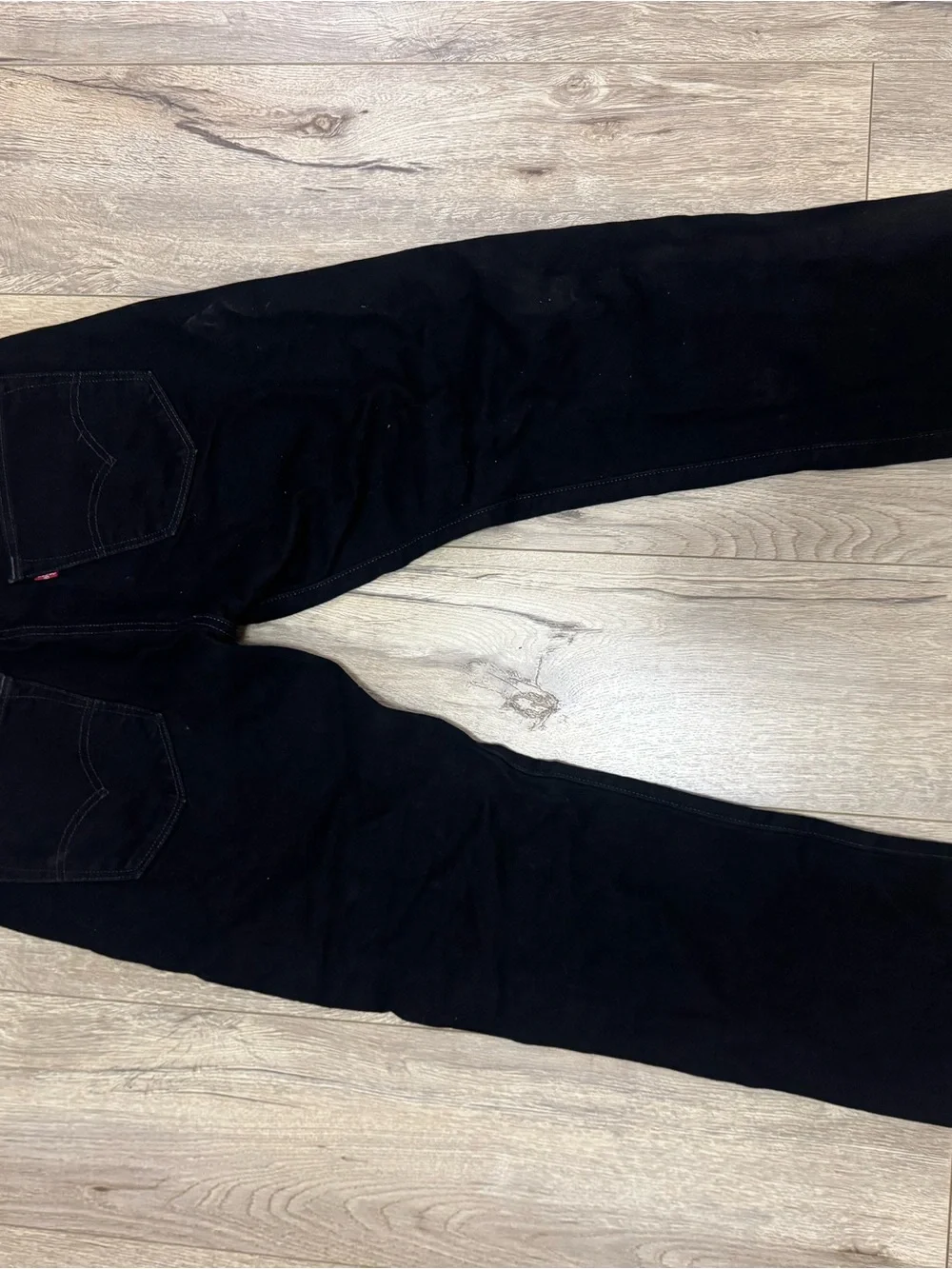 Men’s Levi’s 501’s Black Straight-Leg Jeans size 33x30